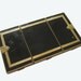 1920s 1930s Art Deco cigarette case. compact. black enamel. flapper. Boardwalk Empire. gifts for her.