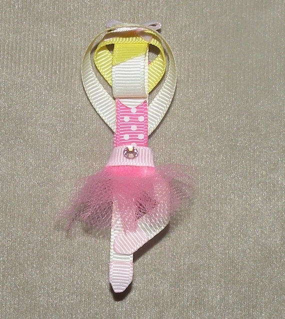 Ballerina hair clip