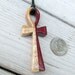 Hand Crafted Sycamore & Brazilian Purpleheart - Ankh - Large Statement Piece