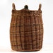 Beautiful Very LARGE Vintage french DAMEJEANNE - DEMIJOHN Shabby chic - industrial loft - in wicker