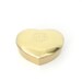 Jewelry box brass heart Valentines Day