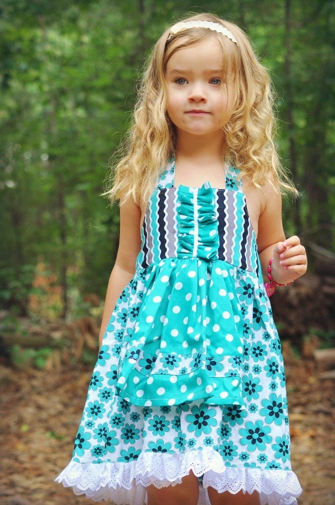 Girls Dress  Sewing Tutorial Pdf  Sewing Pattern  INSTANT