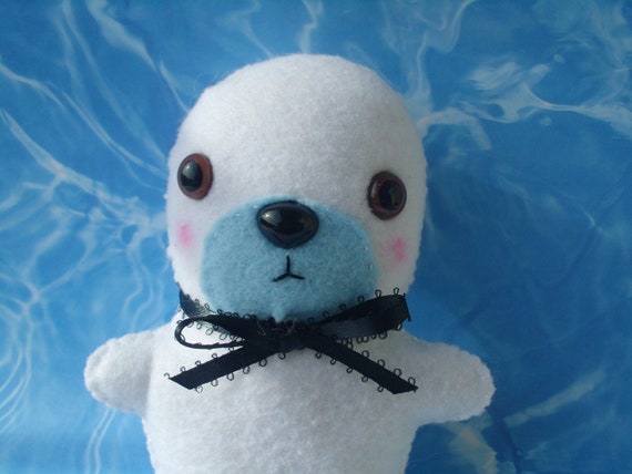 seal pup stuffed animal