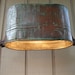 RESERVED for Carolyn / Upcycled Antique Copper Canning Tub Lighting Pendant