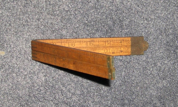 Stanley no. 61 Folding Boxwood Ruler Stanley Rule and Level