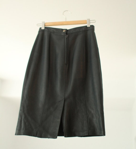 SALE Vintage Leather skirt