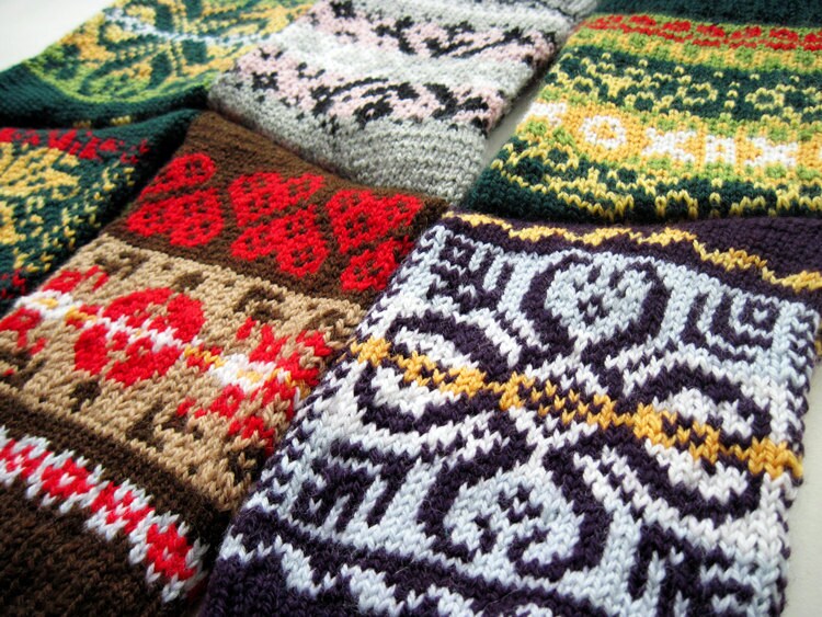 norwegian knitting pattern Christmas stockings pattern
