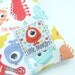 Reusable Snack Bag -Sandwich Bag - Lunch Bag - Wet Bag