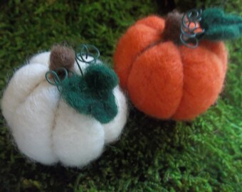 Needle Felting Kit - BOO Pumpkin kit - Refill