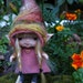 sweet blonde haired posable ooak fairy fairie elf tiny 3.5 inches