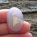 CLEARANCE Unique natural Agate Cabochon, 3D inclusion, Semiprecious cabochon, Jewelry making Supplies S 1353