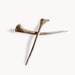 Hair Sticks Hair Deer Antler Horn Carving Hairpin Hair Accessory Tribal MariyaArts