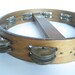 60's Vintage Wooden Tambourine - Musical Insturment