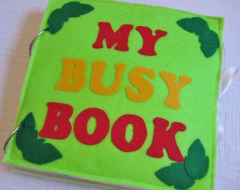 PDF - Busy Book / Quiet Book Pattern