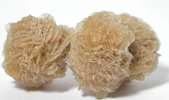 Gypsum Selenite Desert Roses Crystal Cluster Free US Shipping