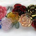 Rose Glass Flower Custom Long Stemmed Your Own Personalised Forever Untamed Rose