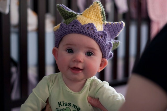 Items similar to Baby Jester Hat Crochet Pattern on Etsy