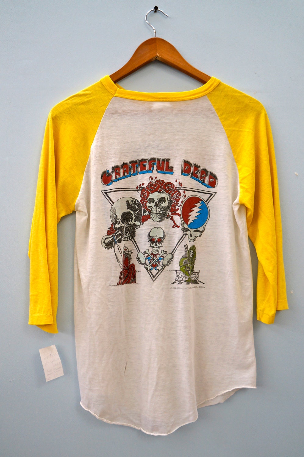 1970s Grateful Dead Concert Tour Baseball Tee