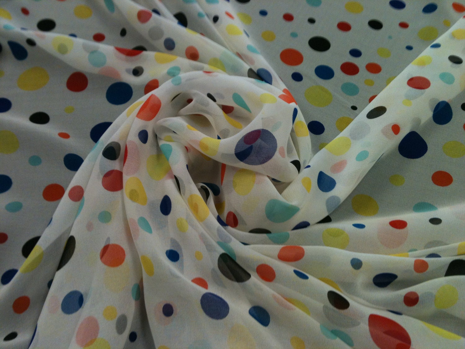 CLEARANCE... Rainbow wonder bread multicolor polka