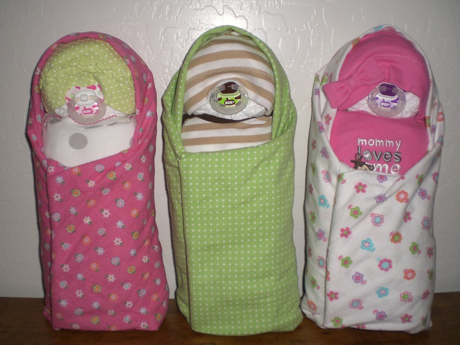 Diaper Cake Swaddling Baby by RieM07 on Etsy
