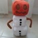 minecraft plush snow golem