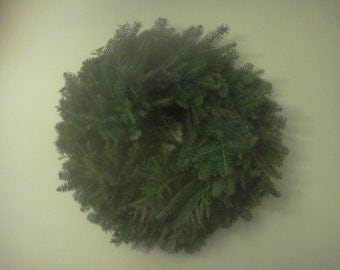 Fresh Christmas Wreath - mixed Evergreen