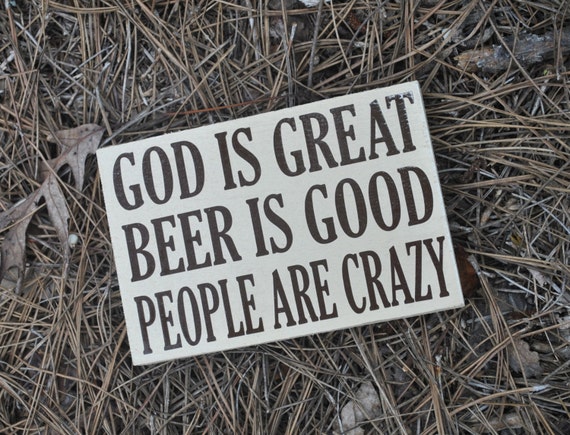 god is great beer is good shirt