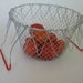 Vintage Metal Collapsible Salad and Fruit Basket