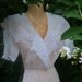 White Cotton Dress/ Jessica Mclintock dress/ Gunne Sax/ Wedding Dress/spring dress