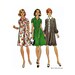Simplicity 6216, Vintage 1970s Dress Pattern, Size 22.5 - 24.5, Bust 45, Long or Short Sleeves, Cute Tent Dress Pattern.