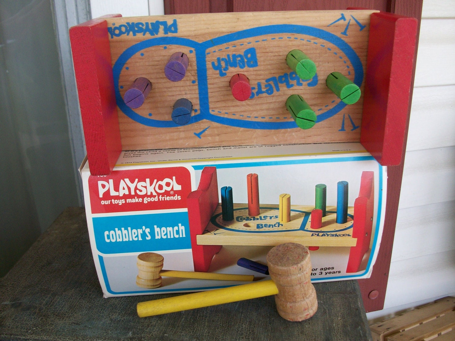 playskool bench