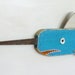 Repurposed wood whimsical fish sculpture, MARLIN Brando