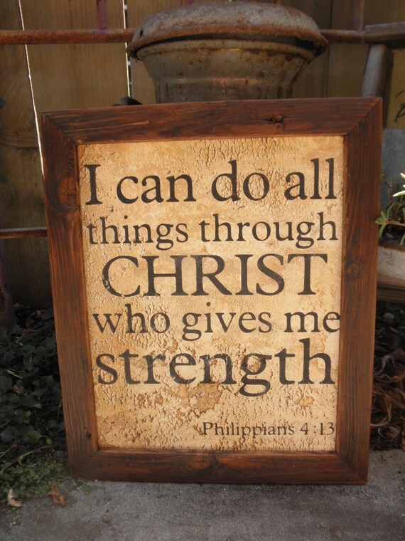 all things done through christ