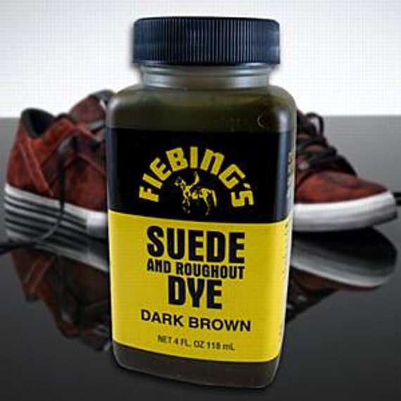 brown suede dye