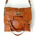 MI-VIDA. Fold over leather bag / cross body bag. Available in different leather colors.