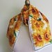 RESERVED for K Adrienne Vittadini long silk scarf Sunflowers