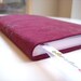 Blank Journal: Sketchbook, Hand Sewn, Unlined Journal - Autumn Leaves