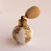 Small Vintage China Porcelain Perfume Bottle Vith Atomiser Spryer