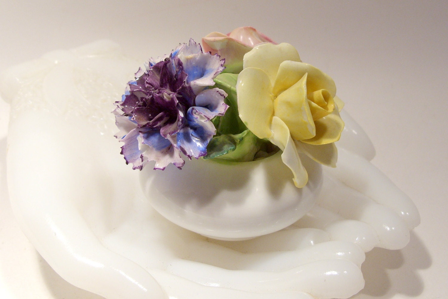 Staffordshire Bone China Floral Made in England