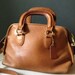 Vtg Coach USA British Tan Leather Crossbody Handbag