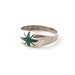 Sterling Silver Mosaic Turquoise Ring - Star Ring - Size 5