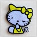 Embroidery Applique -Hello Kitty cat clothes patch posted diy children's clothing embroidery cloth (1pcs)