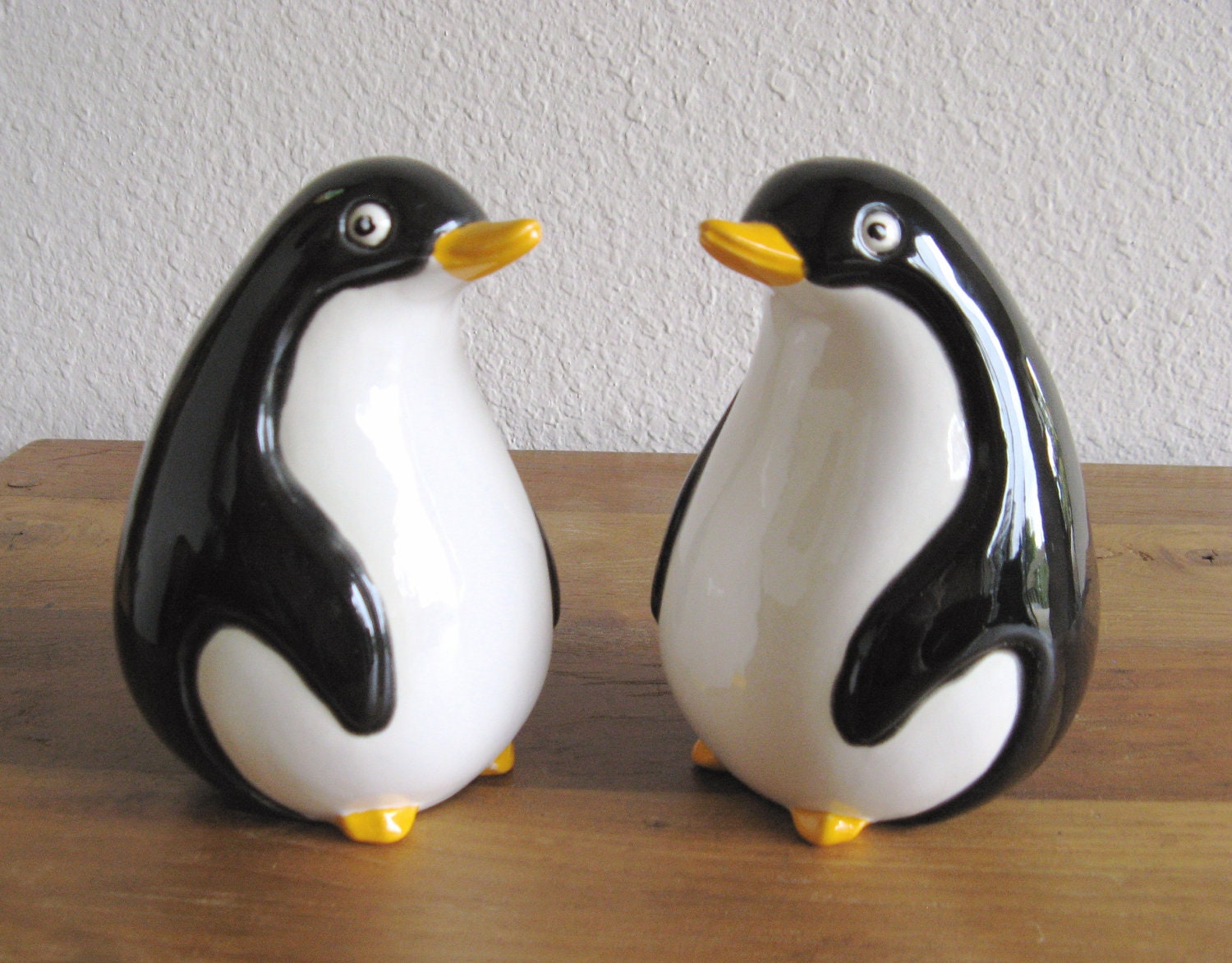 Pair of Ceramic Penguin Figurines
