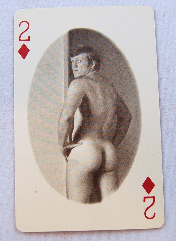 Black And White Vintage Porn Playing Cards - Classic nude playing cards - Naked photo