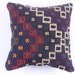 Buglem / Handwoven Vintage Turkish Kilim Pillow Cover, Decorative Pillow, Accent Pillow, Throw Pillow, 16x16 inch