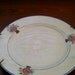 Vintage China Plate Vitaeous Edwin M Knowles 10" Plate