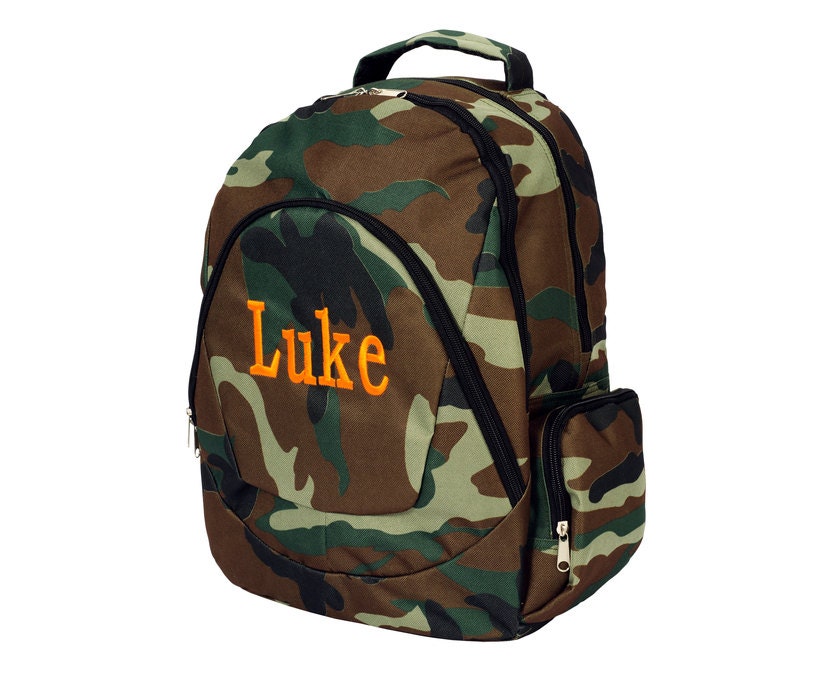 black camo bookbag