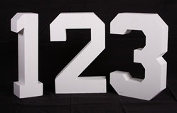 PHOTOGRAPHY PROPS 24 Inch NUMBERS Individual Numbers Photo