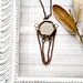 Country Chic Soldered Mirror Pendant