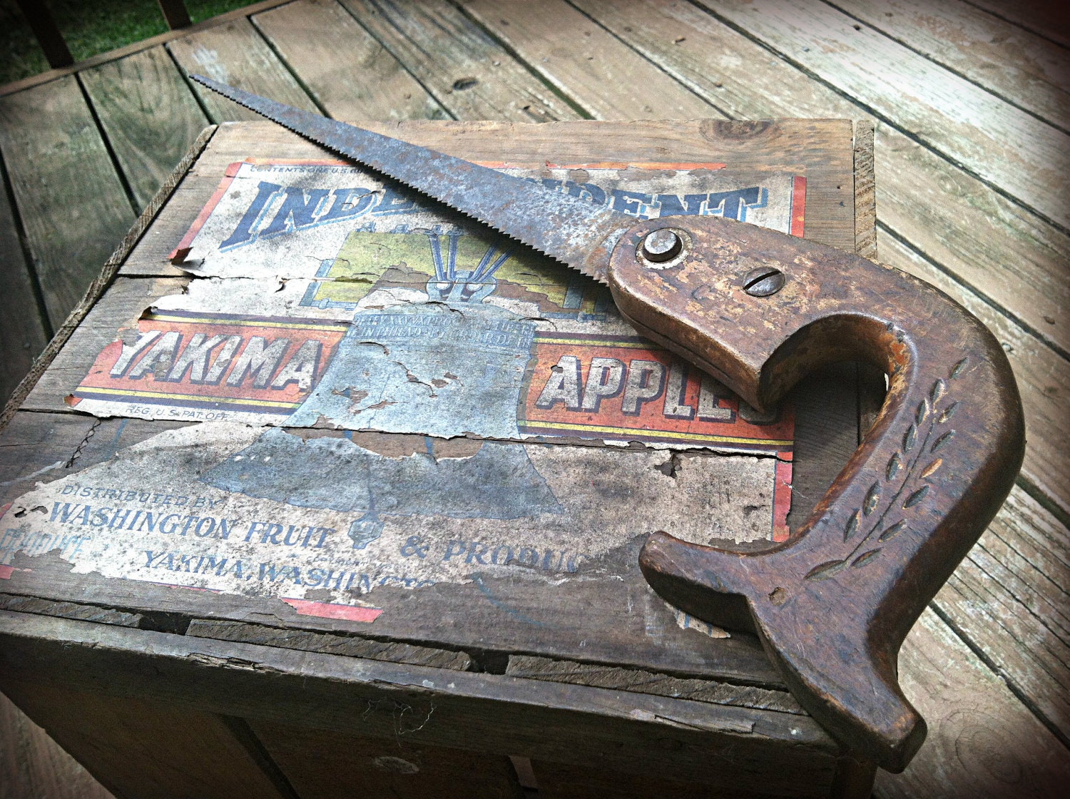 Vintage Hand Saw
